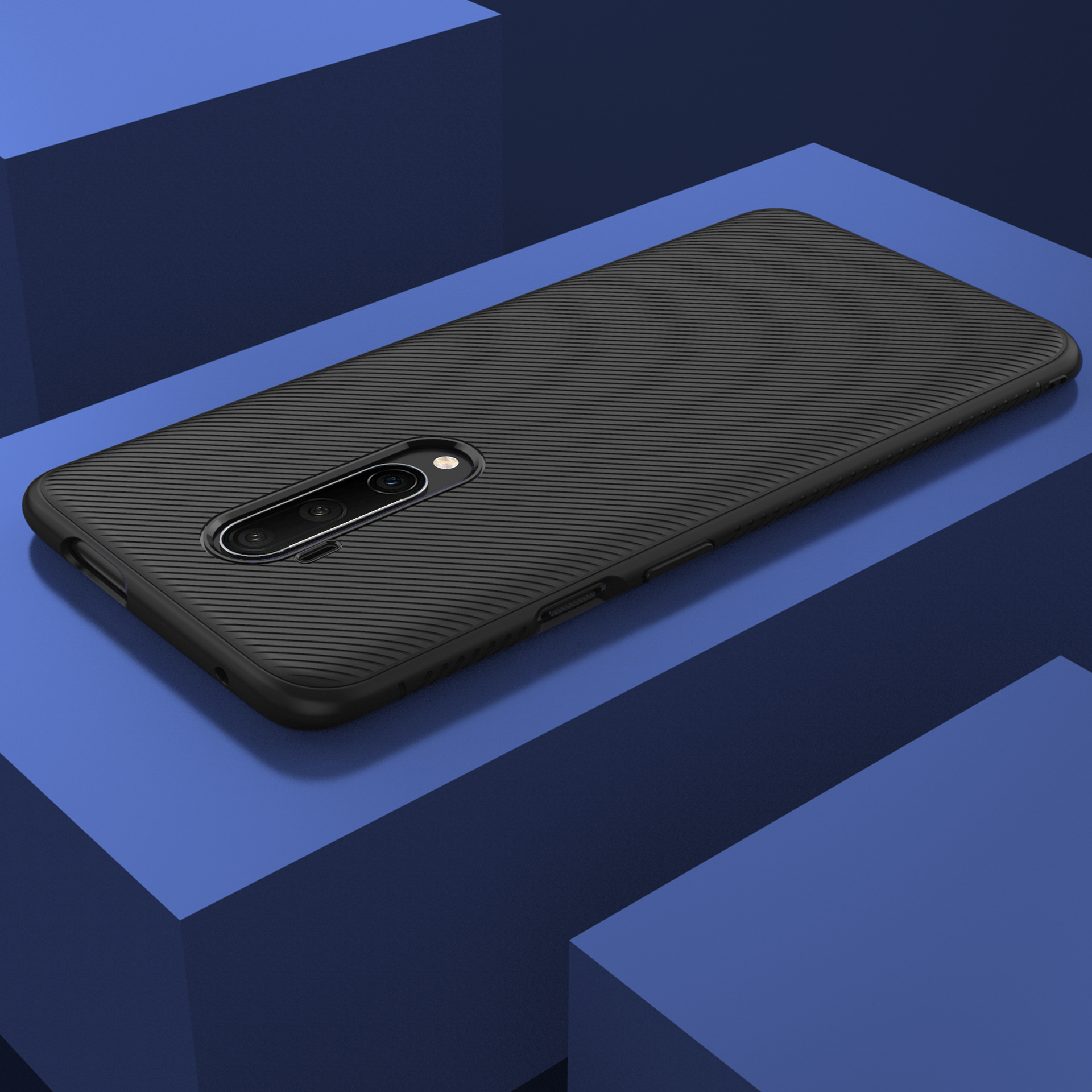 For-OnePlus-7T-Pro-Bakeey-Carbon-Fiber-Texture-Slim-Soft-Silicone-Shockproof-Protective-Case-1593414-9