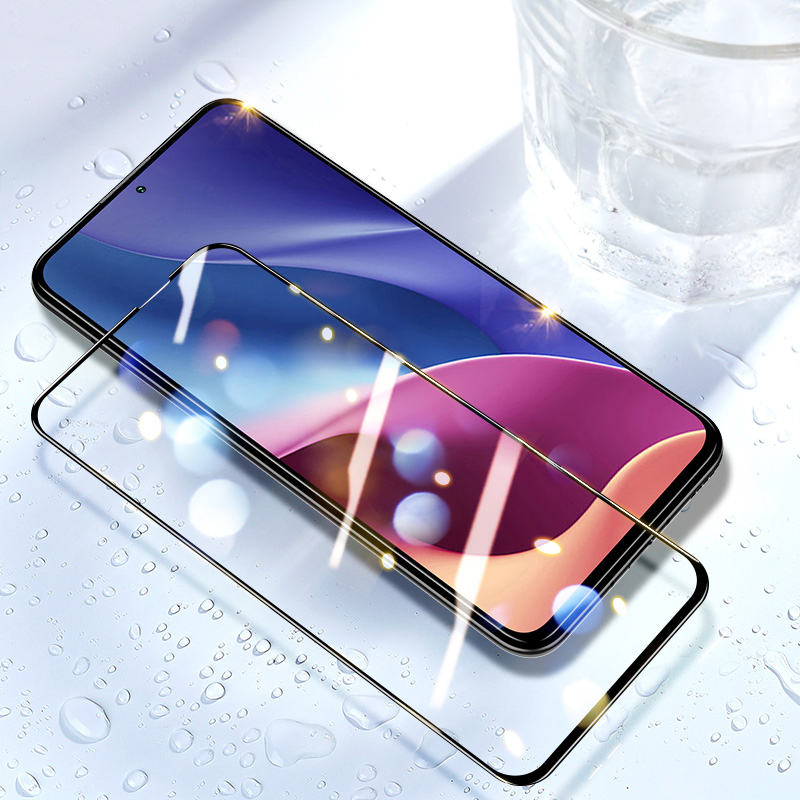 For-POCO-F3-Global-Version-Accessories-Set-Bakeey-5D-Curved-Edge-Full-Coverage-Anti-Explosion-Temper-1843530-8