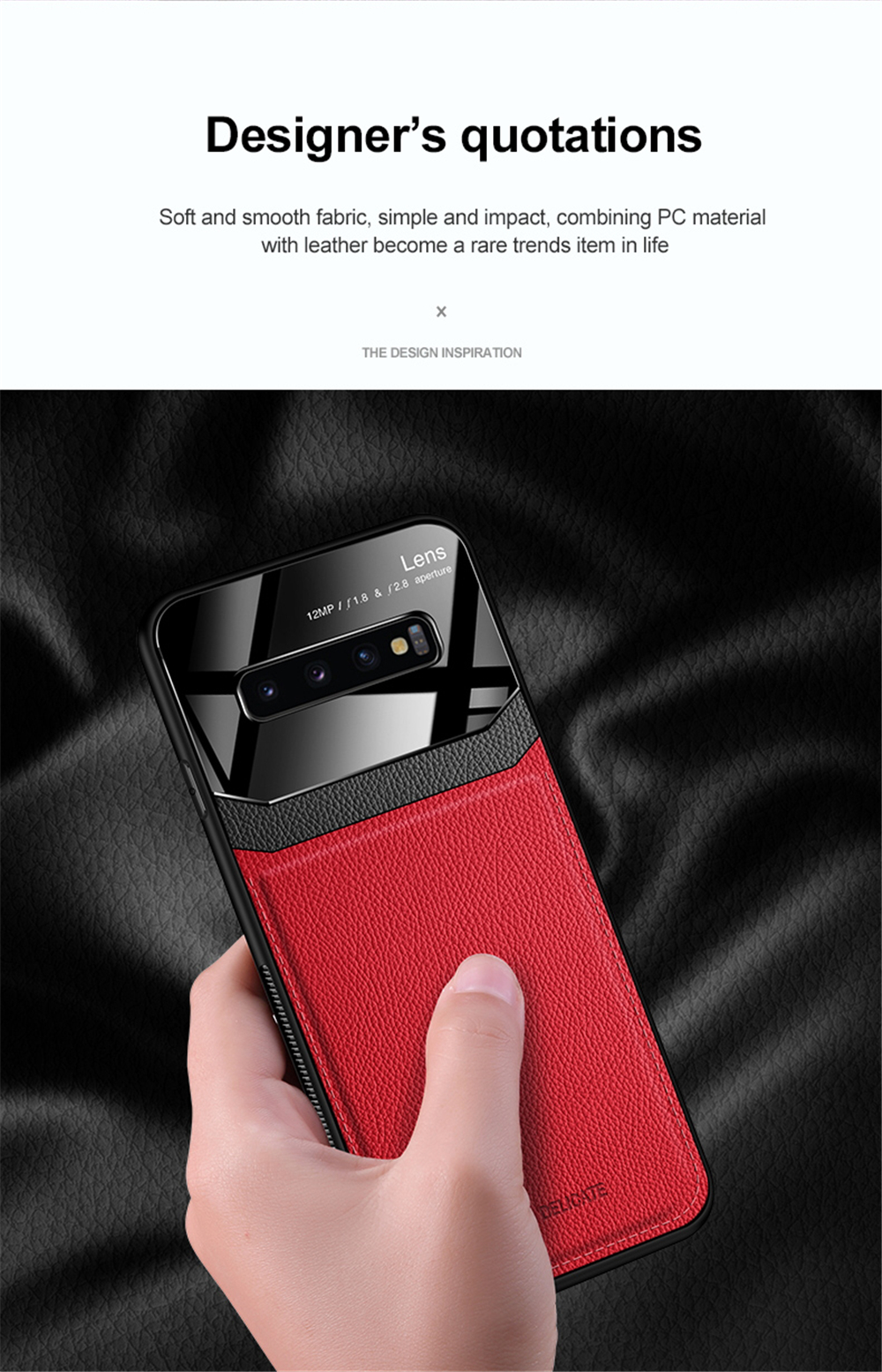For-Samsung-Galaxy-S10e-Bakeey-Luxury-Business-PU-Leather-Mirror-Glass-Shockproof-Protective-Case-1630913-8