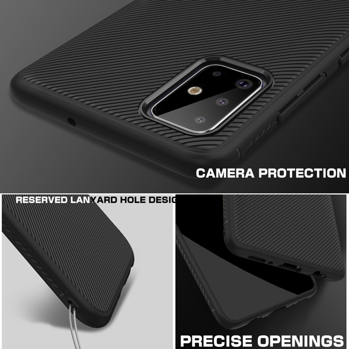 For-Samsung-Galaxy-S20-Bakeey-Carbon-Fiber-Texture-Slim-Soft-TPU-Anti-fall-Anti-fingerprint-Protecti-1630933-2