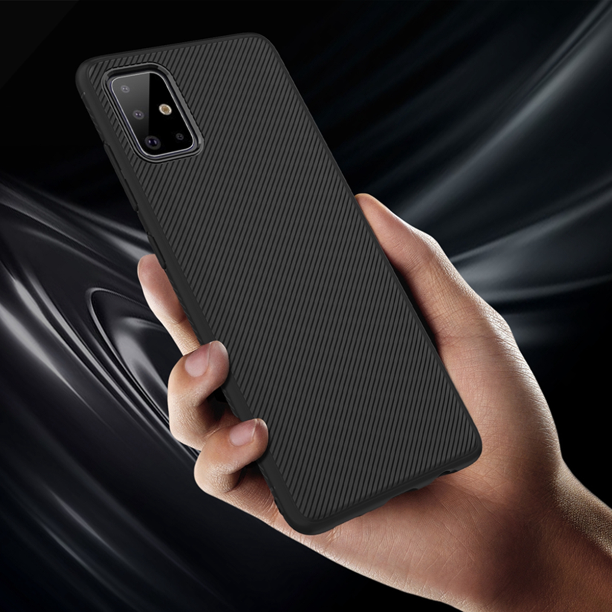 For-Samsung-Galaxy-S20-Bakeey-Carbon-Fiber-Texture-Slim-Soft-TPU-Anti-fall-Anti-fingerprint-Protecti-1630933-6