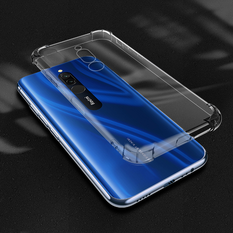 For-Xiaomi-Redmi-8-Case-Bakeey-Air-Bag-Shockproof-Transparent-Non-Yellow-Soft-TPU-Protective-Case-No-1595326-12