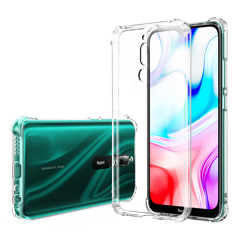 For-Xiaomi-Redmi-8-Case-Bakeey-Air-Bag-Shockproof-Transparent-Non-Yellow-Soft-TPU-Protective-Case-No-1595326-3