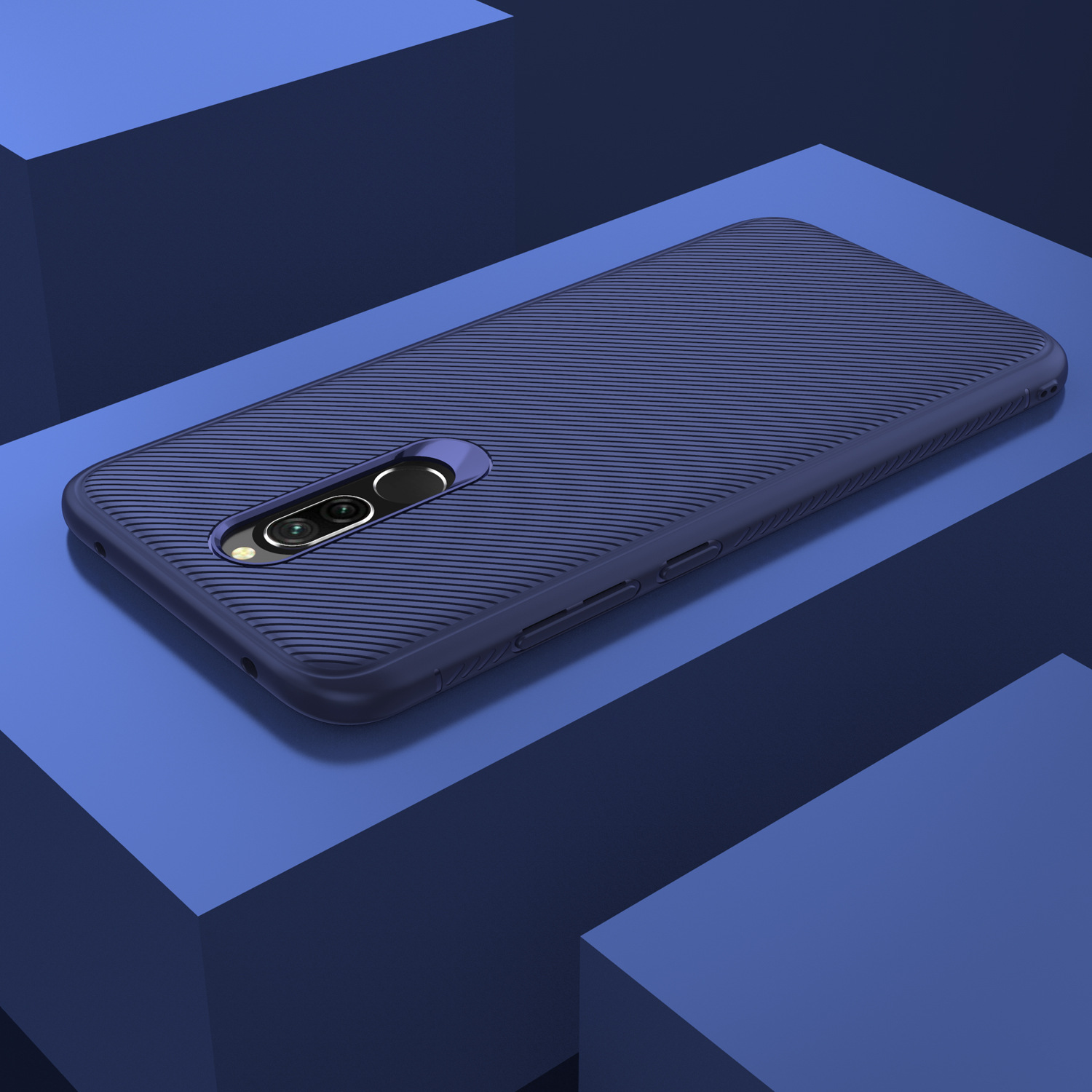 For-Xiaomi-Redmi-8-Case-Bakeey-Carbon-Fiber-Texture-Slim-Soft-TPU-Anti-fall-Anti-fingerptint-Protect-1595199-8