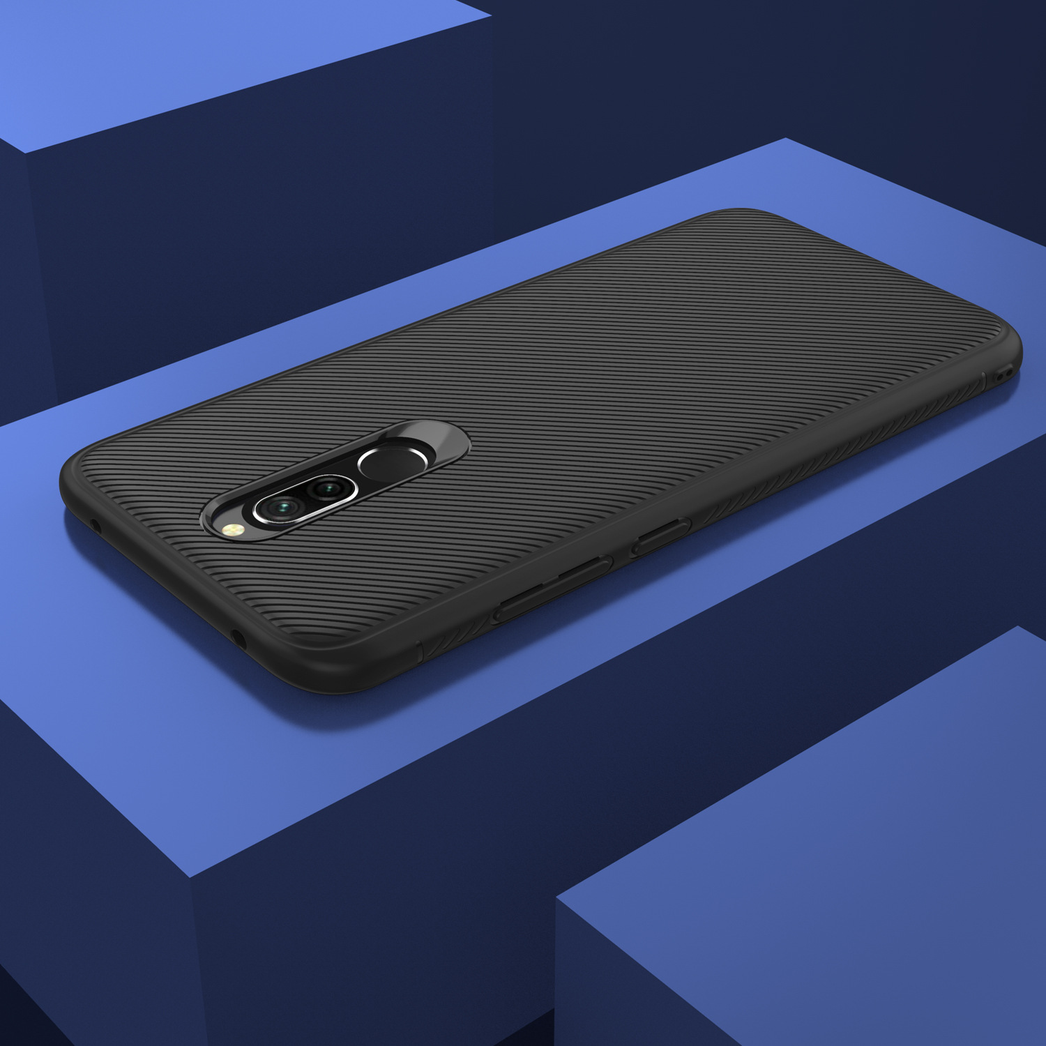 For-Xiaomi-Redmi-8-Case-Bakeey-Carbon-Fiber-Texture-Slim-Soft-TPU-Anti-fall-Anti-fingerptint-Protect-1595199-9