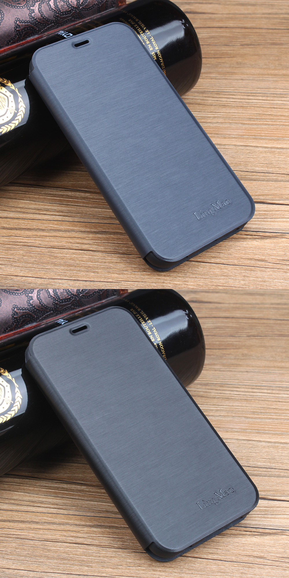 For-Xiaomi-Redmi-8-Case-Bakeey-Flip-with-Stand-Card-Slot-Full-Body-Brushed-Leather-Shockproof-Soft-P-1608532-12