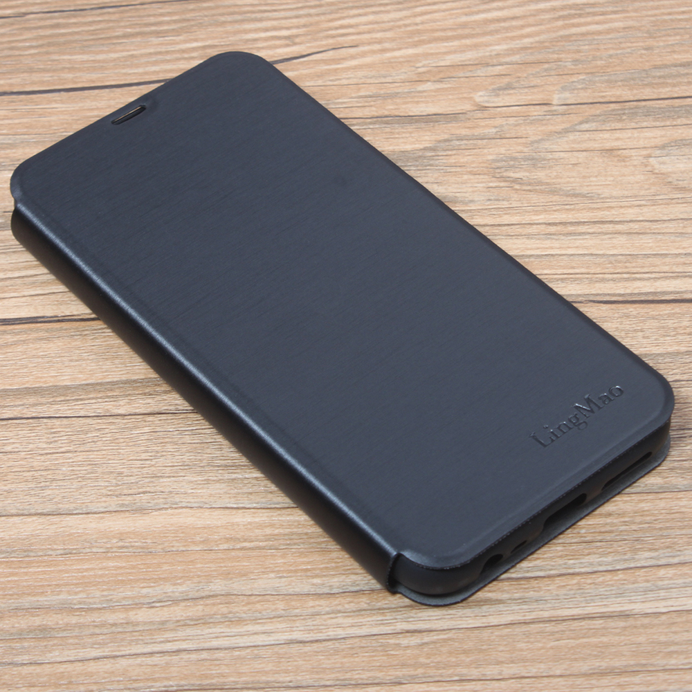 For-Xiaomi-Redmi-8-Case-Bakeey-Flip-with-Stand-Card-Slot-Full-Body-Brushed-Leather-Shockproof-Soft-P-1608532-10