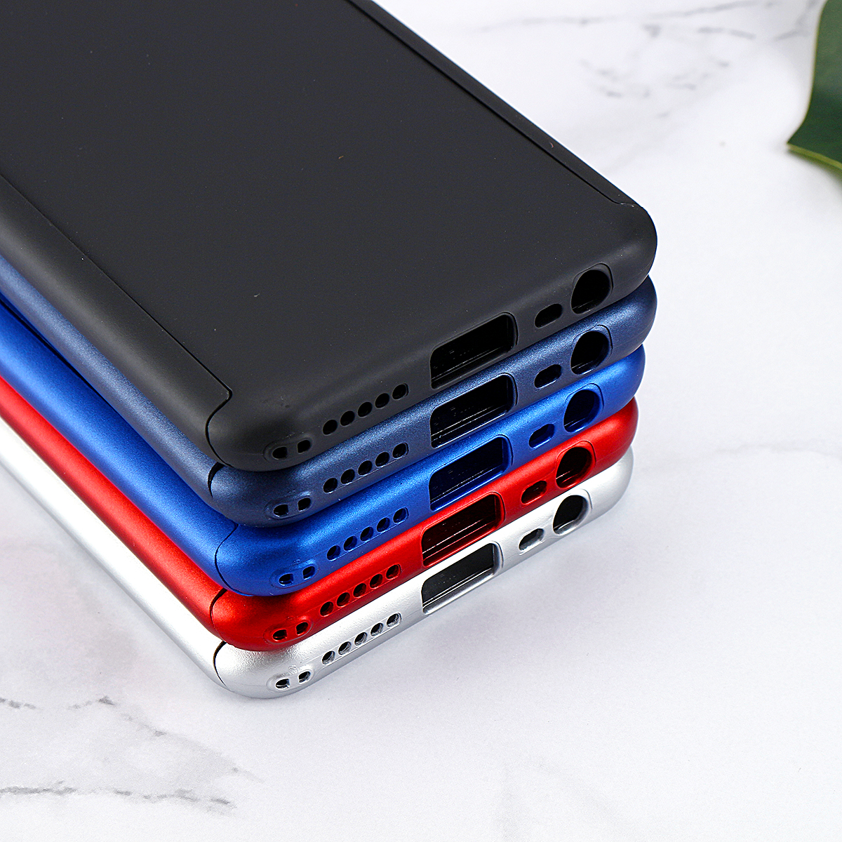 For-Xiaomi-Redmi-8-Case-Bakeey-Frosted-Ultra-thin-3-in-1-Plating-PC-Hard-Back-Cover-Protective-Case--1607684-11