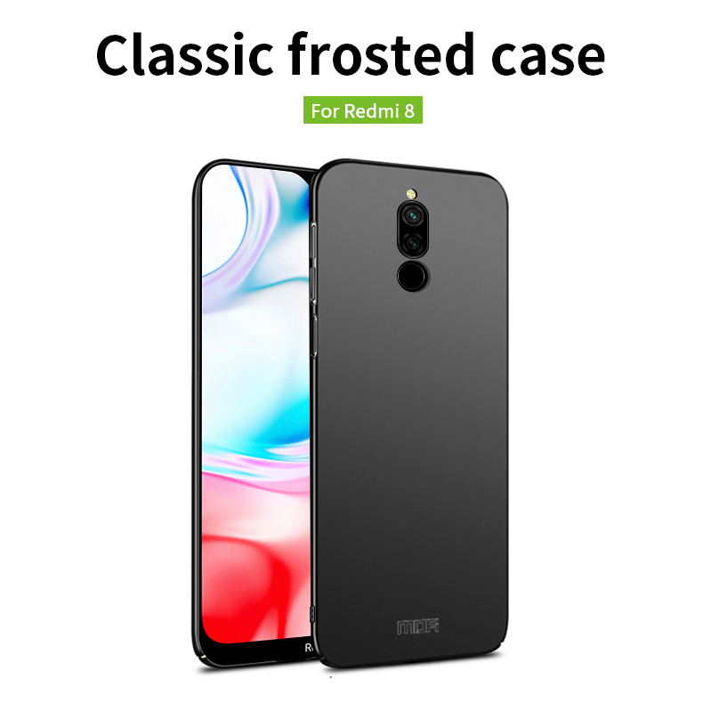 For-Xiaomi-Redmi-8-Case-Mofi-Frosted-Ultra-Thin-Anti-fingerprint-Hard-PC-Protective-Case-Non-origina-1597546-1