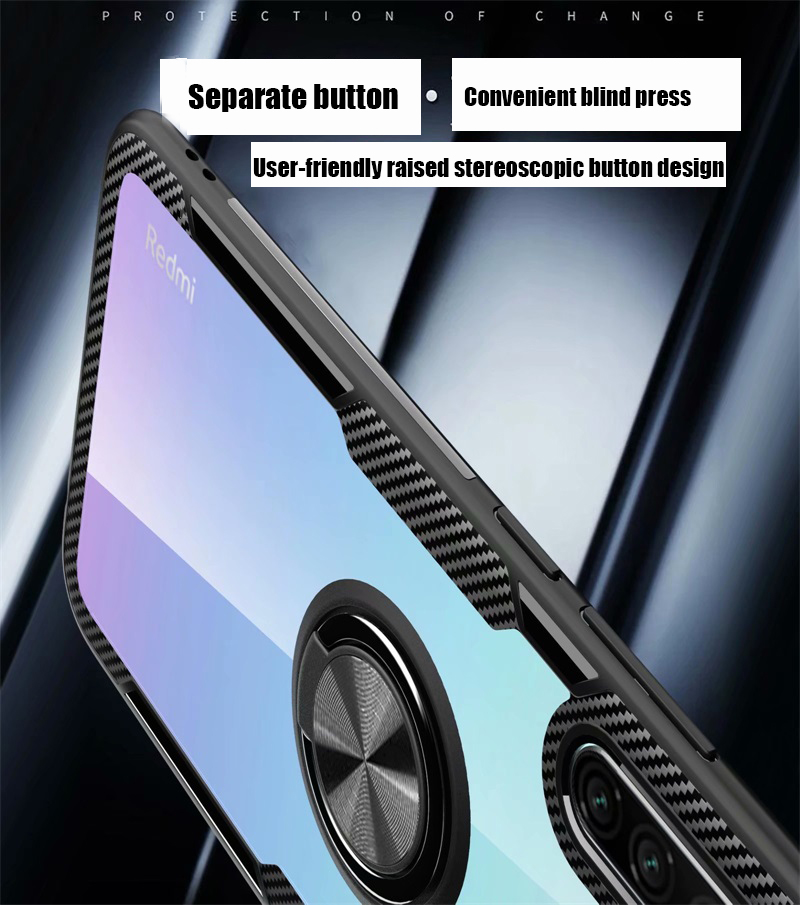 For-Xiaomi-Redmi-Note-8-Case-Bakeey-360deg-Adjustable-Ring-Holder-Anti-slip-Shockproof-Transparent-T-1605675-7