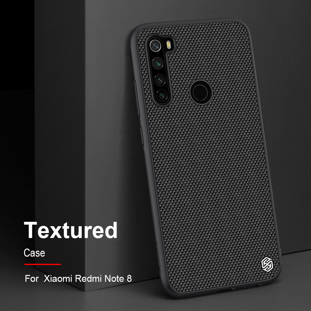 For-Xiaomi-Redmi-Note-8-NILLKIN-Anti-fingerprint-Anti-slip-Nylon-Synthetic-Fiber-Textured-Protective-1593412-1