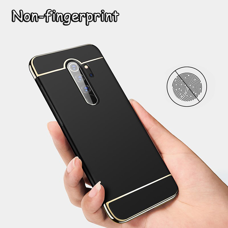 For-Xiaomi-Redmi-Note-8-Pro-Case-Bakeey-Ultra-thin-3-in-1-Plating-PC-Hard-Back-Cover-Protective-Case-1604628-2