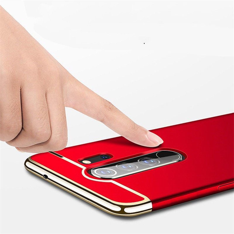For-Xiaomi-Redmi-Note-8-Pro-Case-Bakeey-Ultra-thin-3-in-1-Plating-PC-Hard-Back-Cover-Protective-Case-1604628-3