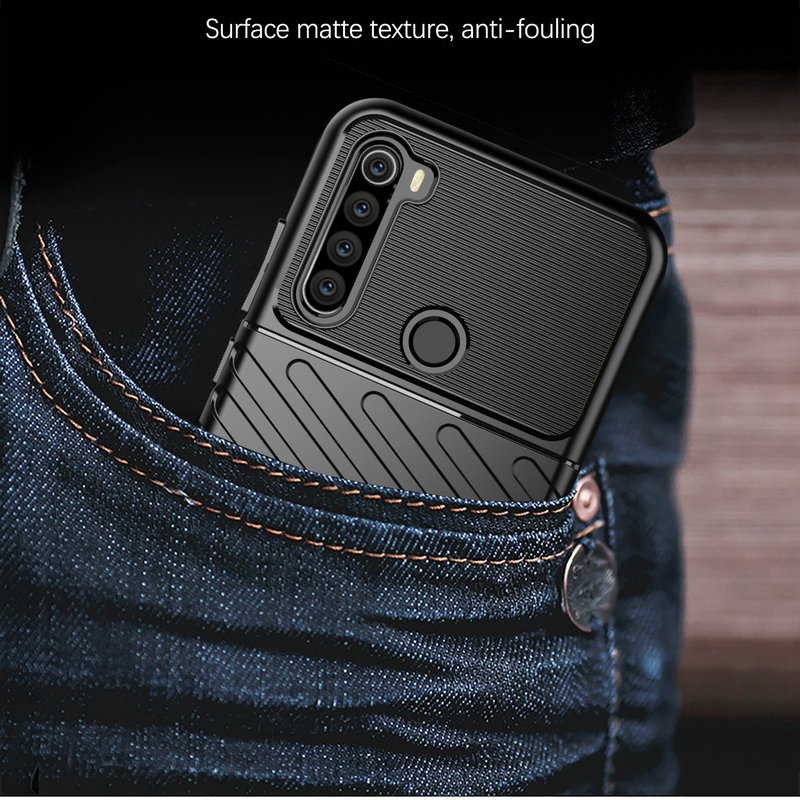 For-Xiaomi-Redmi-Note-8T-Case-Bakeey-Armor-Military-Protect-Rugged-Shockproof-Anti-Fingerprint-Soft--1623189-5