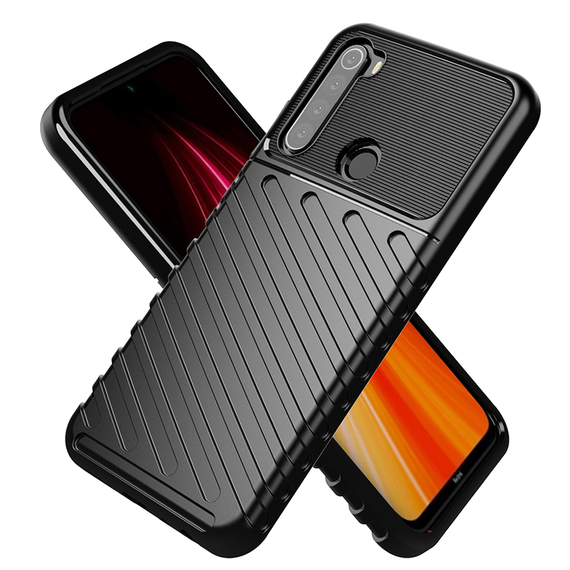 For-Xiaomi-Redmi-Note-8T-Case-Bakeey-Armor-Military-Protect-Rugged-Shockproof-Anti-Fingerprint-Soft--1623189-6