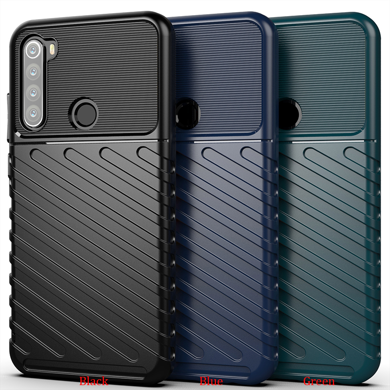 For-Xiaomi-Redmi-Note-8T-Case-Bakeey-Armor-Military-Protect-Rugged-Shockproof-Anti-Fingerprint-Soft--1623189-10