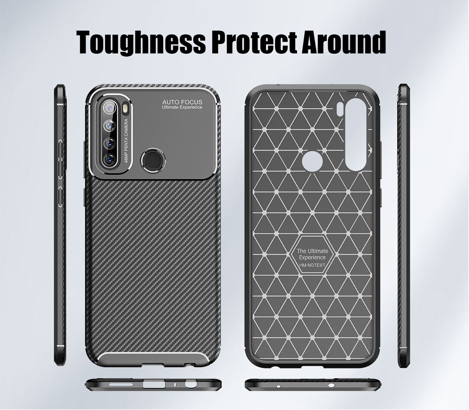 For-Xiaomi-Redmi-Note-8T-Case-Bakeey-Luxury-Carbon-Fiber-Shockproof-Silicone-Protective-Case-Non-ori-1608110-6