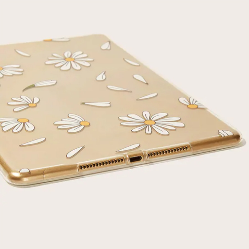 For-iPad-2--3--4-Case-Flower-Pattern-Transparent-Soft-TPU-Shockproof-Protective-Case-1510508-3