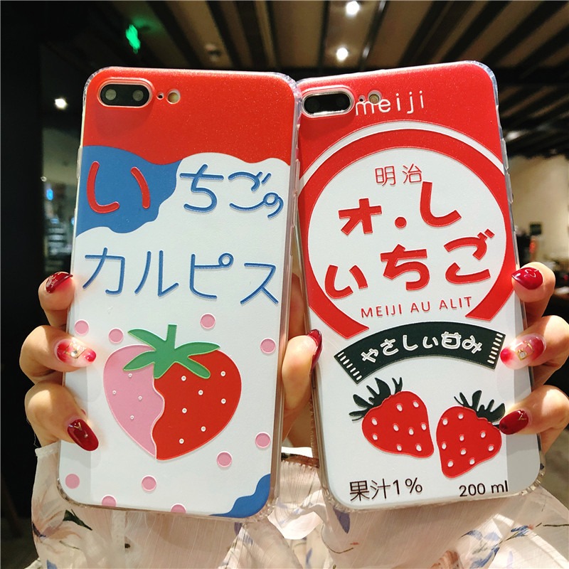 For-iPhone-6--6S--7--8--6S-Plus--6-Plus-Case-Cute-Fruit-Pattern-TPU-Protective-Case-Back-Cover-1432582-1