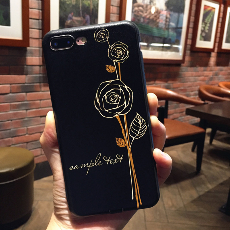 For-iPhone-6--6S--7--8--7-Plus--8-Plus-Case-Retro-Flower-Pattern-Soft-TPU-Shockproof-Couple-Protecti-1435288-2