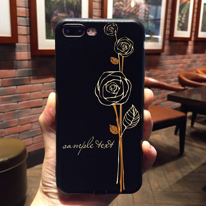 For-iPhone-6--6S--7--8--7-Plus--8-Plus-Case-Retro-Flower-Pattern-Soft-TPU-Shockproof-Couple-Protecti-1435288-3