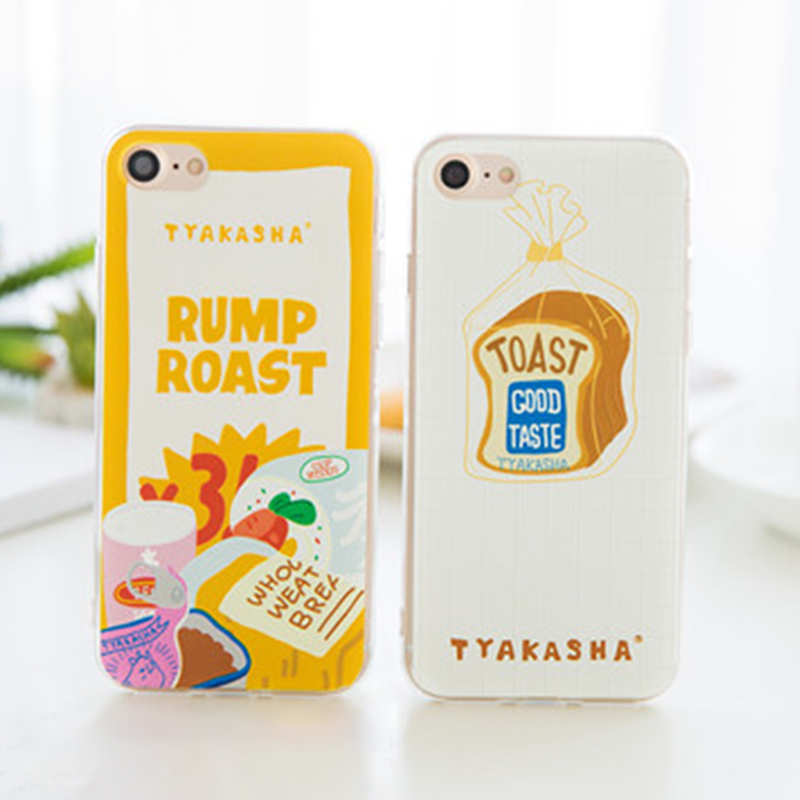 For-iPhone-7-Plus--8-Plus--7--8-Case-Food-Pattern-Matte-TPU-Ultra-Thin-Protective-Case-1432606-6
