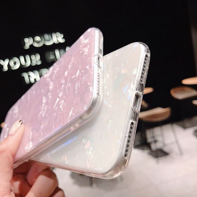 For-iPhone-X--XS--XS-Max-Case-Fashion-Glitter-Bling-Shell-Pattern-Shockproof-TPU-Protective-Case-Bac-1547747-6