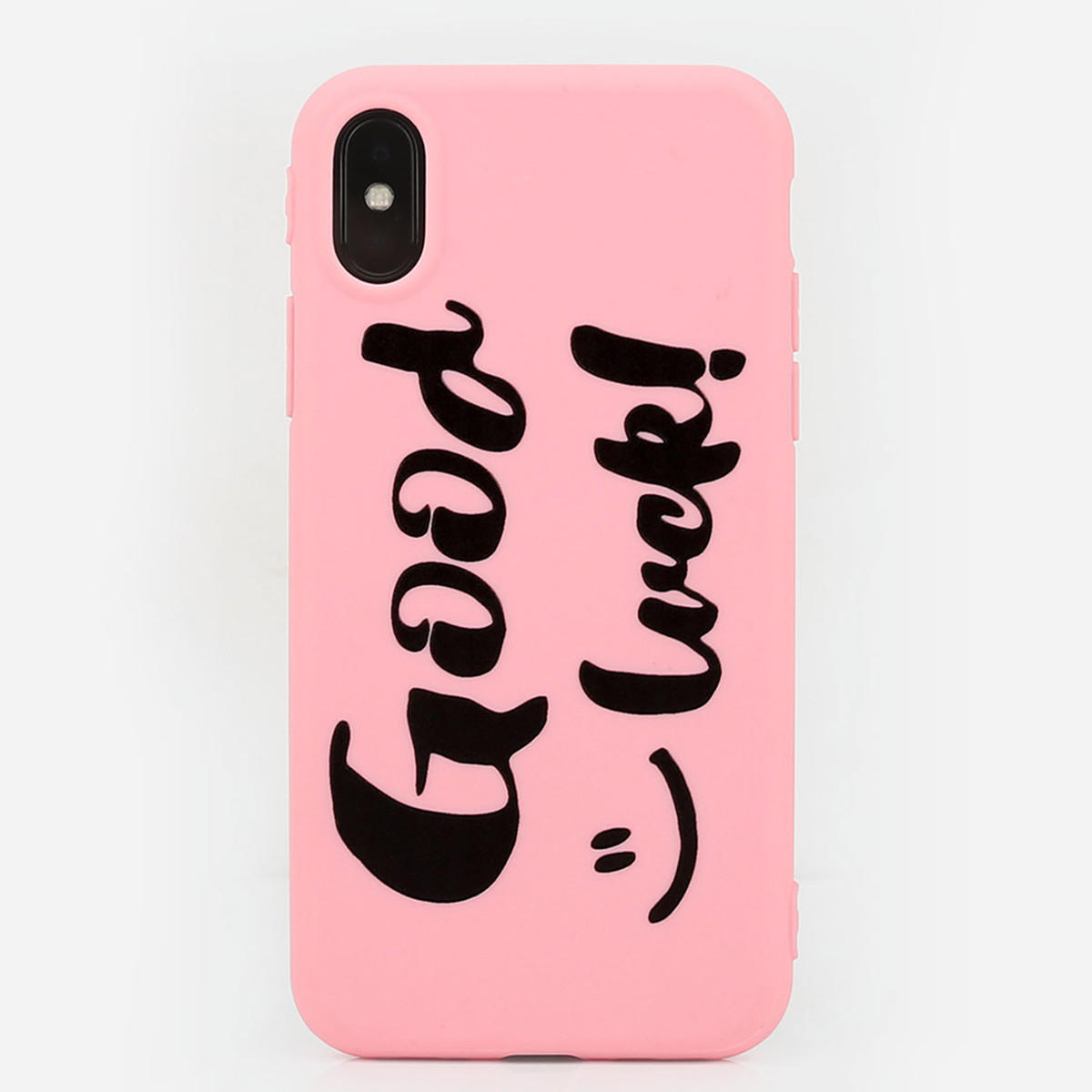 For-iPhone-X-Case-Shockproof-Pink-Soft-TPU-Protective-Case-Back-Cover-1468939-1