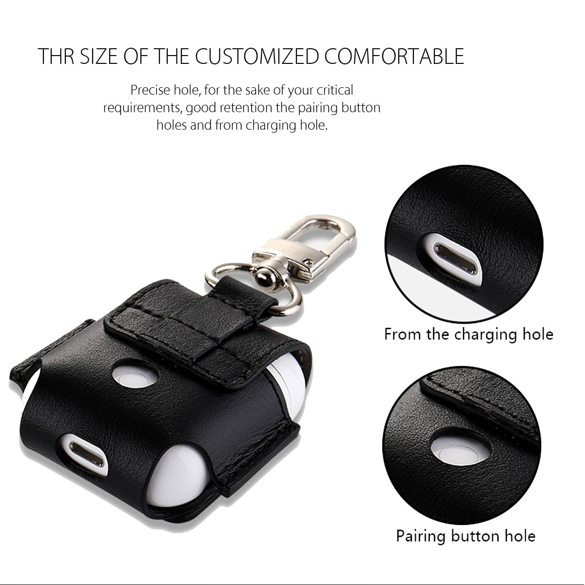 Genuine-Leather-Shockproof-Protective-Case-With-Buckle-For-Apple-AirPods-1281953-8