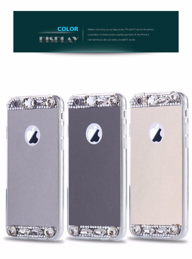 KISSCASE-Diamond-Glitter-Clear-Mirror-Cover-Case-for-iPhone-X-77Plus-1252818-7