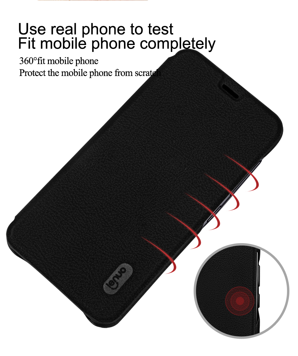 LENUO-Filp-Card-Holder-Soft-Leather-PUPC-Full-Body-Protective-Case-For-Xiaomi-Redmi-Note-6-Pro-1377793-5