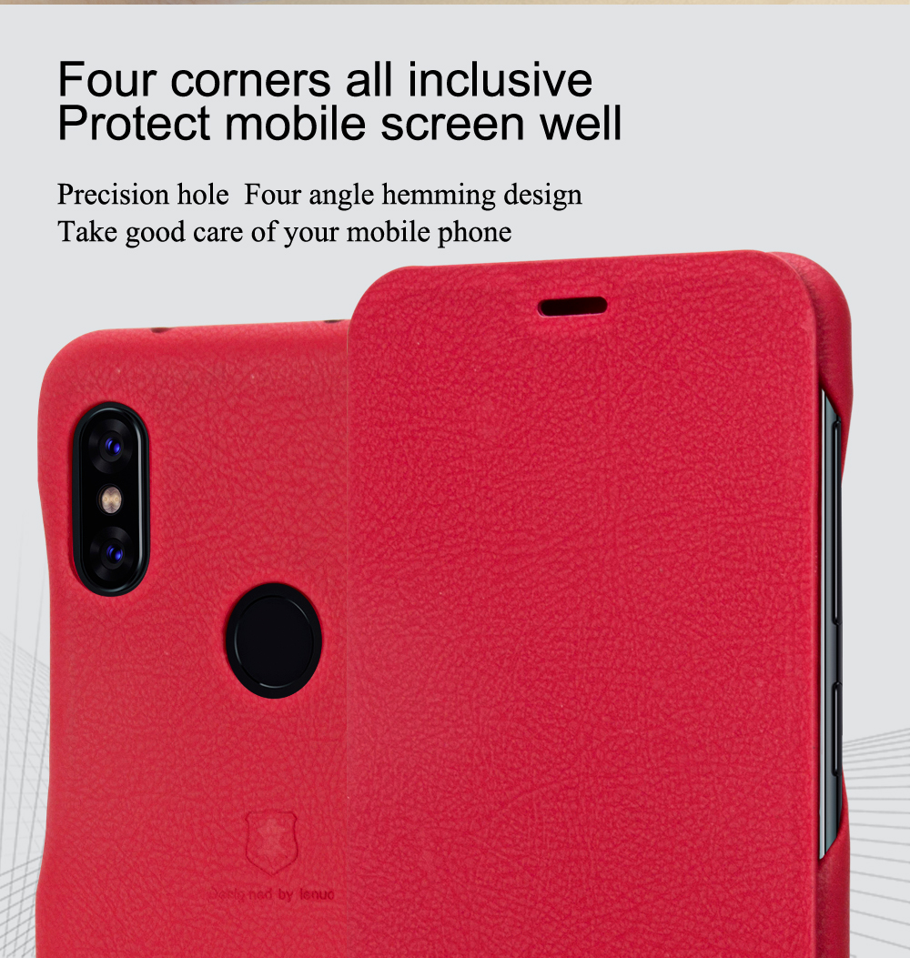 LENUO-Filp-Card-Holder-Soft-Leather-PUPC-Full-Body-Protective-Case-For-Xiaomi-Redmi-Note-6-Pro-1377793-8