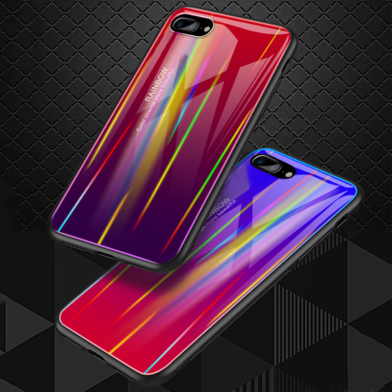Laser-Aurora-Gradient-Color-Tempered-Glass-Protective-Case-for-iPhone-66s-1326826-1