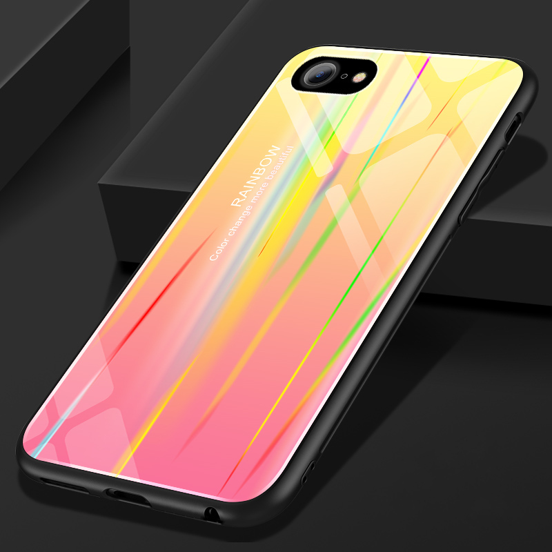 Laser-Aurora-Gradient-Color-Tempered-Glass-Protective-Case-for-iPhone-66s-1326826-7
