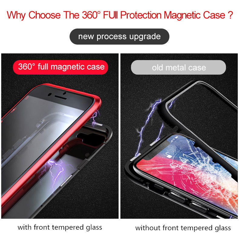 Luphie-360ordm-Front-Screen-Protector--Back-Glass-Cover-Metal-Magnetic-Adsorption-Protective-Case-Fo-1374217-5