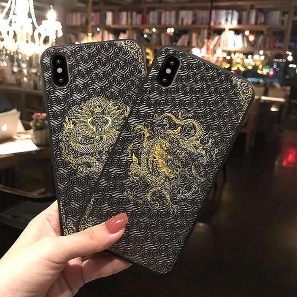MEKS-Chinoiserie-Claborate-style-Painting-Pattern-3D-Embossed-Anti-slip-Anti-fingerprint-Shockproof--1541063-7