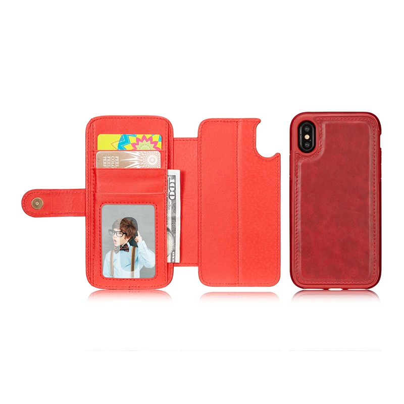 Magnetic-Detachable-Wallet-Pocket-Card-Slots-Bracket-Case-For-iPhone-X-1201880-4