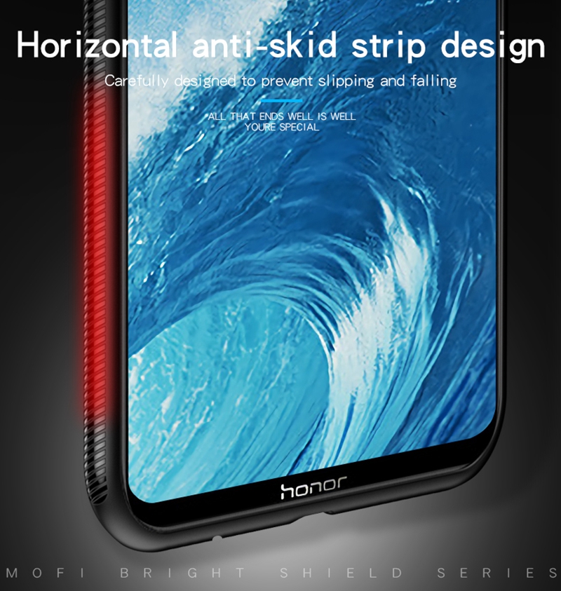 Mofi-Shockproof-Anti-slip-PC--TPU-Back-Cover-Protective-Case-for-Huawei-Honor-8X-1371826-2