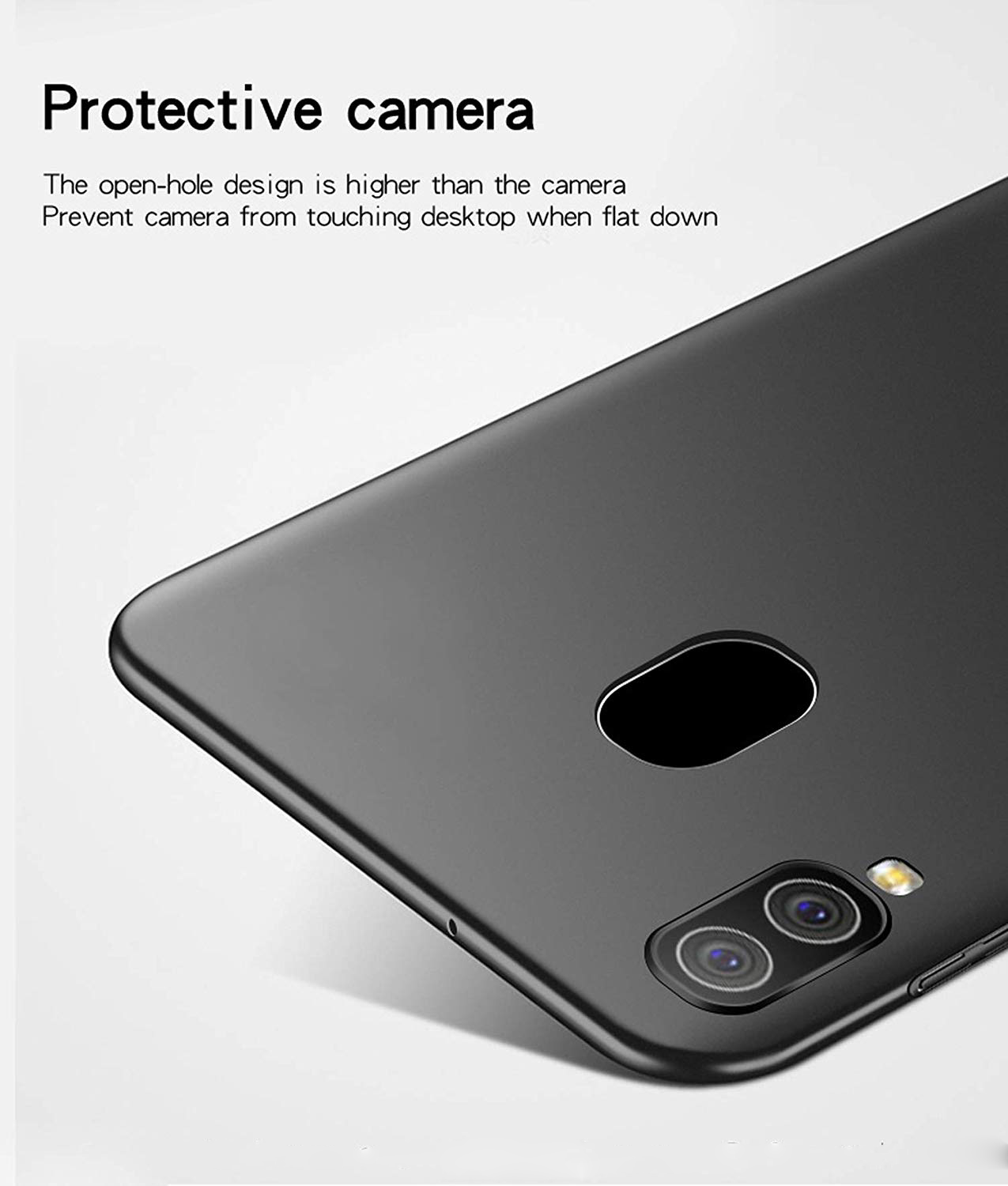 Mofi-Ultra-Thin-Matte-Anti-Fingerprint-Hard-PC-Protective-Case-for-Samsung-Galaxy-A40-2019-1506053-6