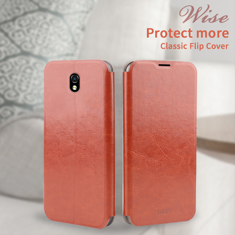 Mofi-Xiaomi-Redmi-8A-Flip-Full-Body-Shockproof-PU-Leather--Silicone-Protective-Case-Non-original-1586664-1