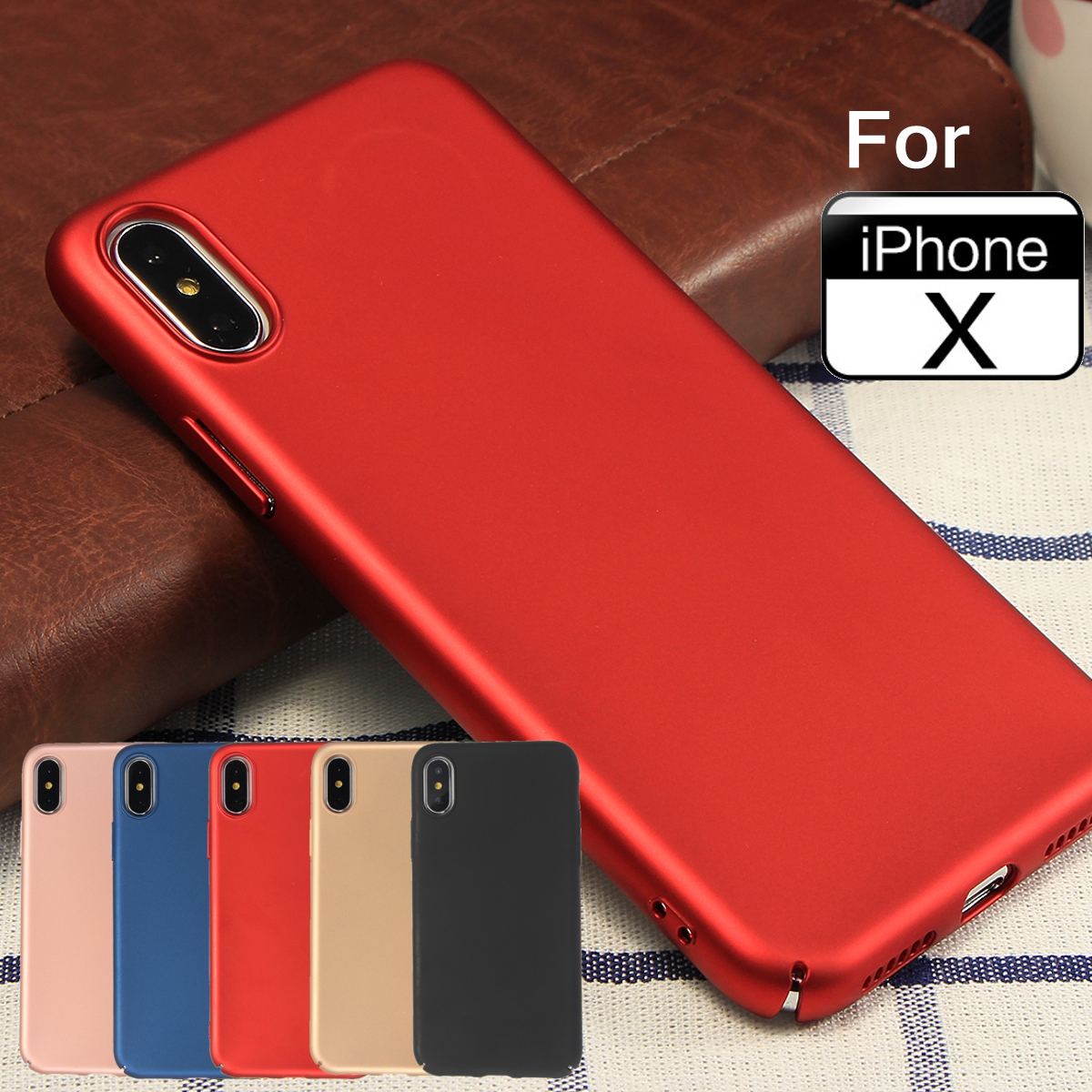 Multi-color-Ultra-Thin-Anti-skidding-Hard-PC-Back-Case-for-iPhone-X-1230526-2