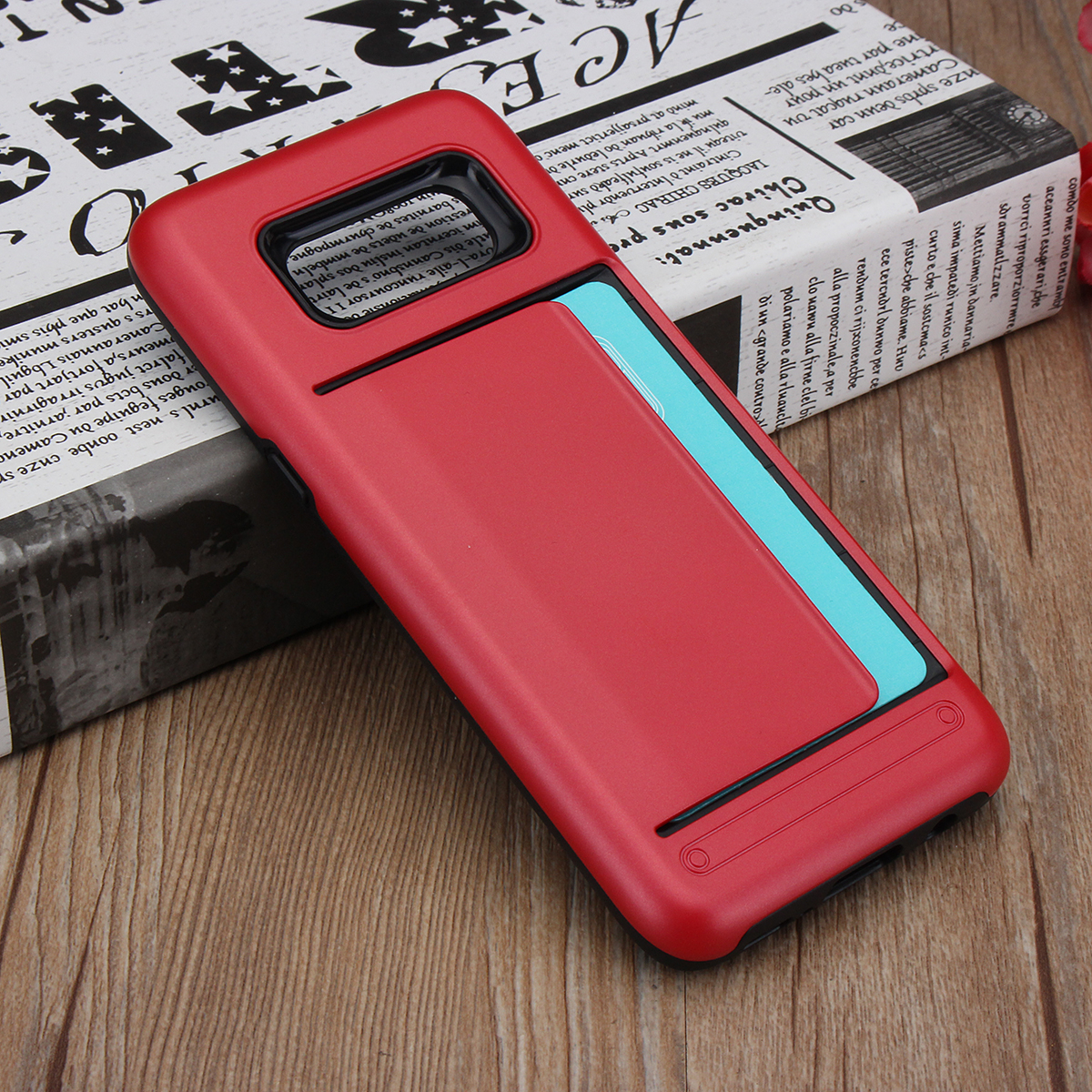Multi-colors-TPUPC-Hybrid-Card-Slots-Shockproof-Armor-Cover-Case-For-Samsung-Galaxy-S8-Plus-1151207-8