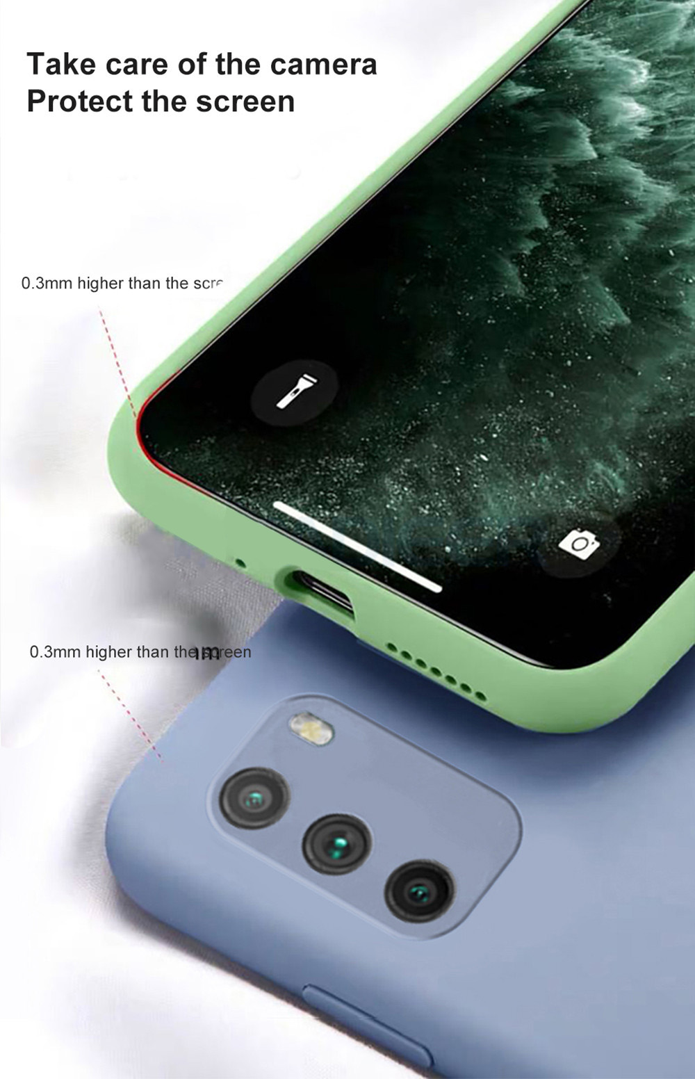 Multiple-Colors-Bakeey-for-POCO-M3-Case-Candy-Color-Shockproof-Soft-TPU-Protective-Case-Back-Cover-1785547-6