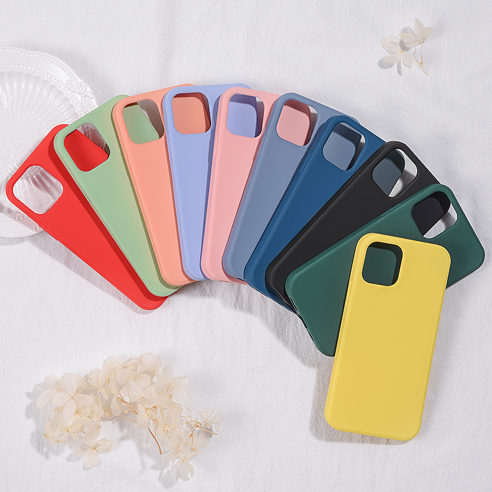 Multiple-Colors-Bakeey-for-iPhone-12-Mini-Case-Candy-Color-Shockproof-Soft-TPU-Protective-Case-Back--1756489-11