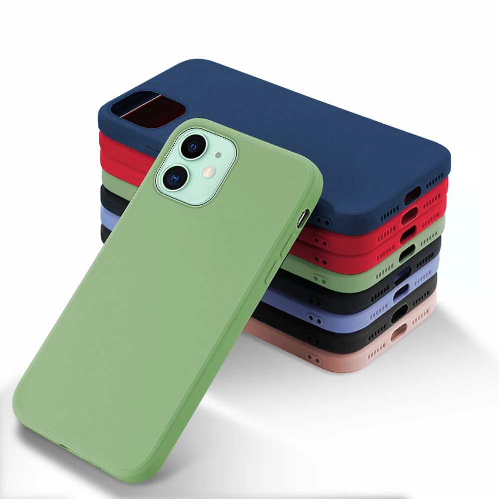 Multiple-Colors-Bakeey-for-iPhone-12-Mini-Case-Candy-Color-Shockproof-Soft-TPU-Protective-Case-Back--1756489-10