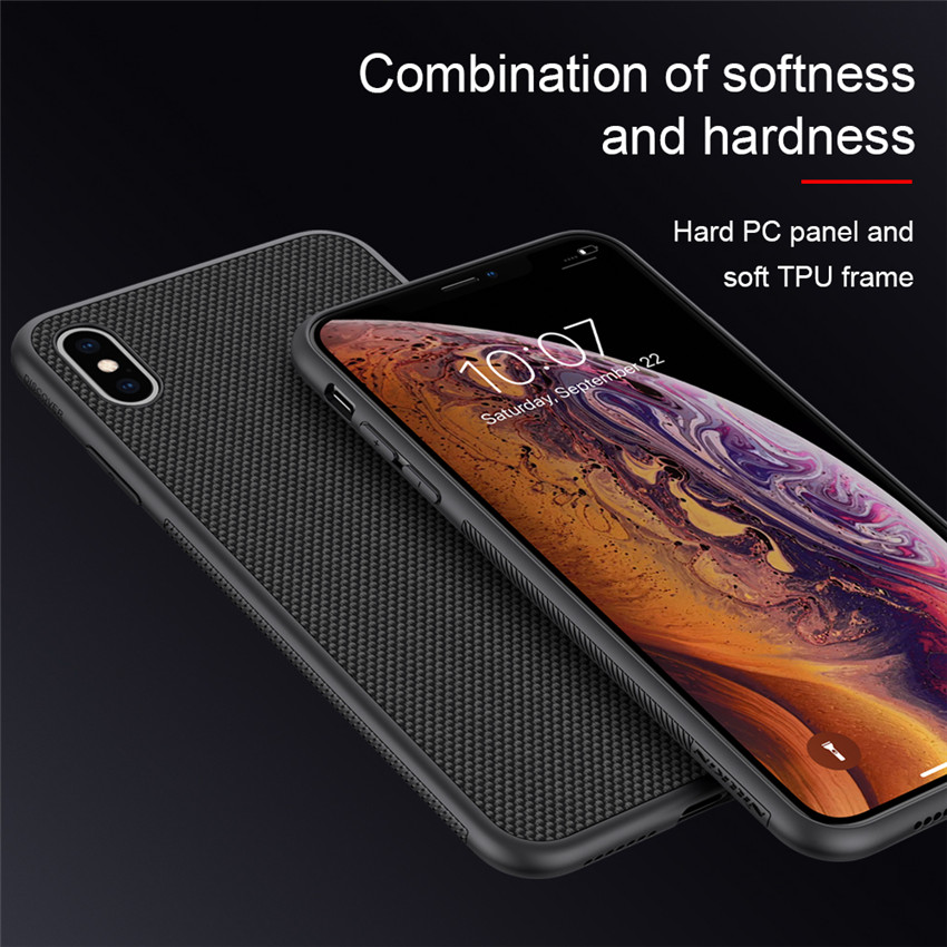NILLKIN-3D-Textured-Shockproof-Soft-TPU--Hard-PC-Back-Cover-Protective-Case-for-iPhone-XS-MAX-1450256-2