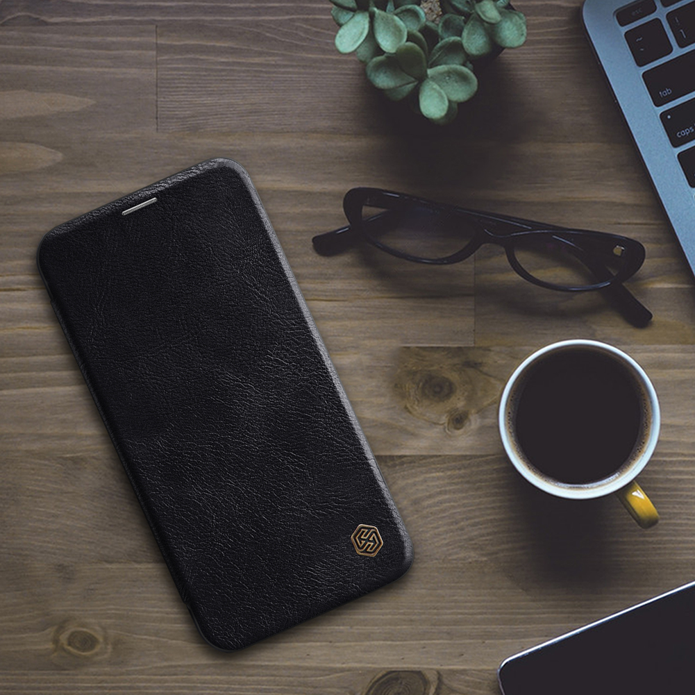 NILLKIN-Bumper-Flip-Shockproof-with-Card-Slot-Full-Cover-PU-Leather-Protective-Case-for-iPhone-12-Pr-1724211-12