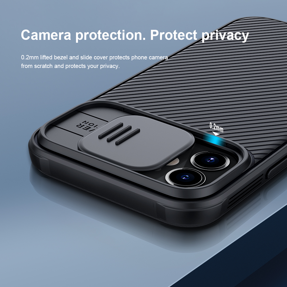 NILLKIN-Bumper-with-Slide-Lens-Cover-Shockproof-Anti-Scratch-TPU--PC-Protective-Case-for-iPhone-12-M-1739427-2