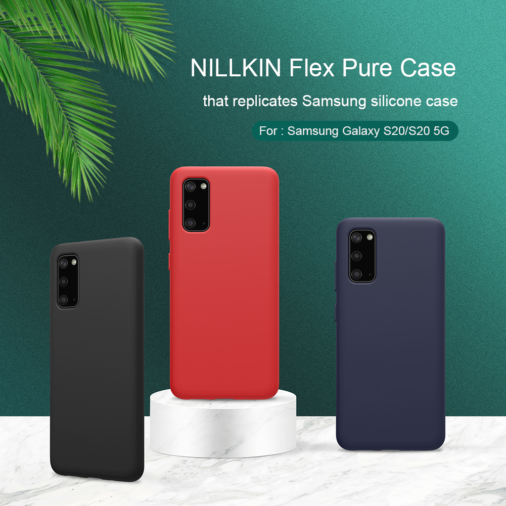 NILLKIN-Bumpers-Shockproof-Anti-fingerprint-Smooth-Soft-Liquid-Silicone-Rubber-Back-Cover-Protective-1643845-1