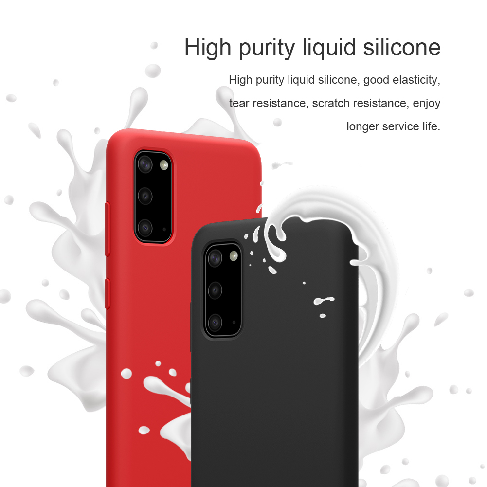 NILLKIN-Bumpers-Shockproof-Anti-fingerprint-Smooth-Soft-Liquid-Silicone-Rubber-Back-Cover-Protective-1643845-4